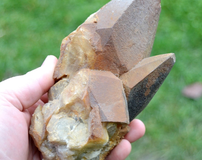 Calcite 1150 grams - Solvay quarry, Couillet, Charleroi, Hainaut, Wallonia, Belgium