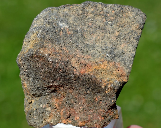 Volcanic scoria 129 grams - Nea Kameni Island, Santorini Caldera, Santorini Island, Thira, South Aegean, Greece