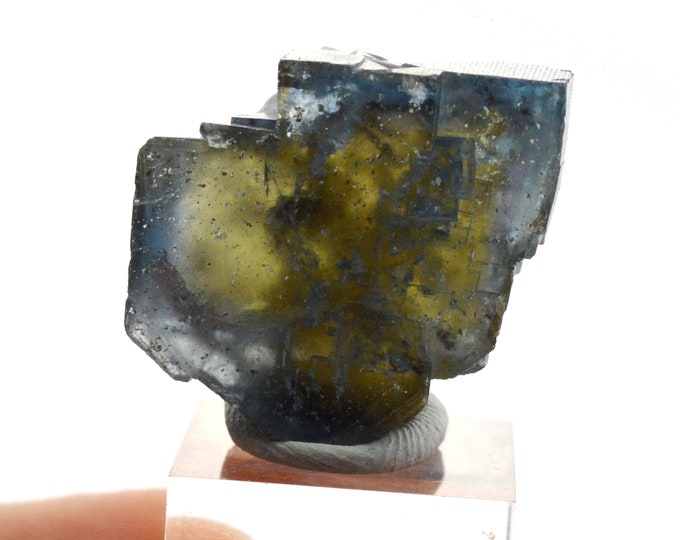 Fluorite 13 grams - Valzergues, Villefranche-de-Rouergue, Aveyron, Occitanie, France