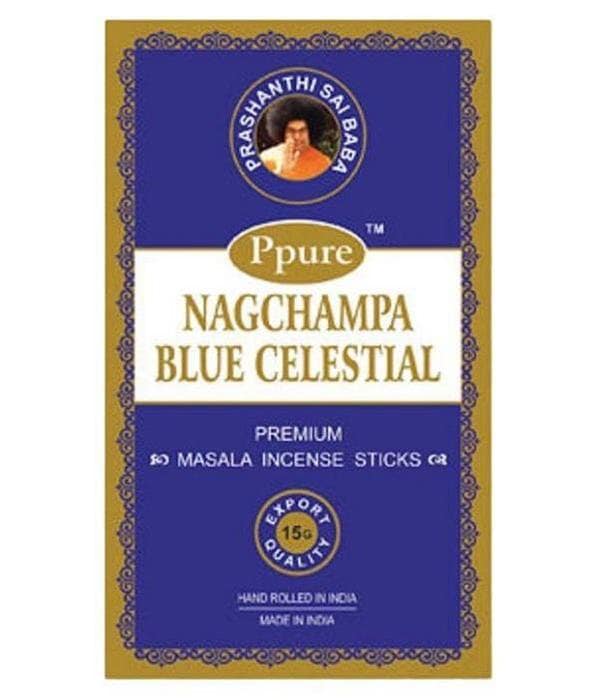 Encens - Ppure Nagchampa Parfum Blue Celestial Une Boîte