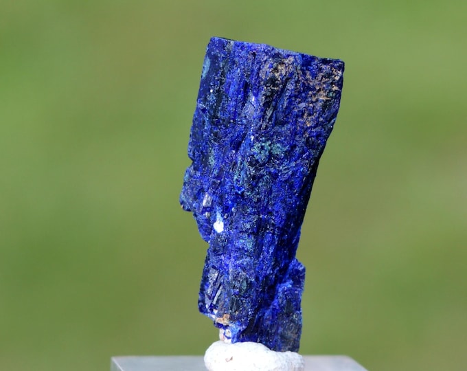 Azurite 2.8 grams - Touissit, Touissit-Bou Beker mining district, Jerada Province, Oriental Region, Morocco