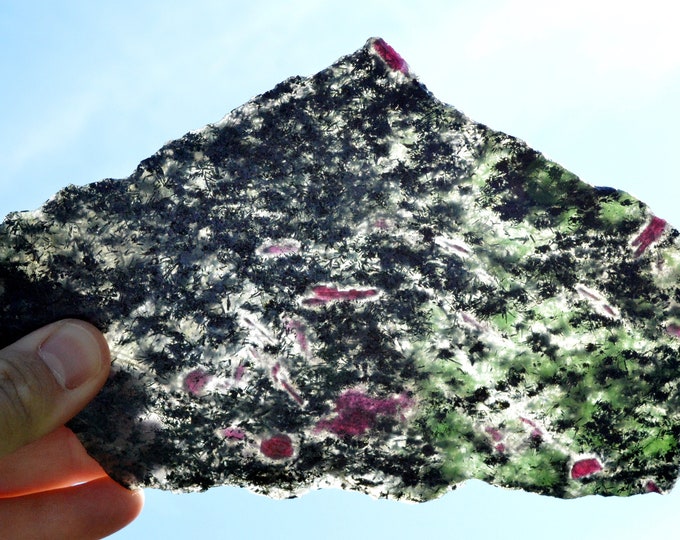 Ruby Zoisite 137 grams - Longido, Arusha Region, Tanzania