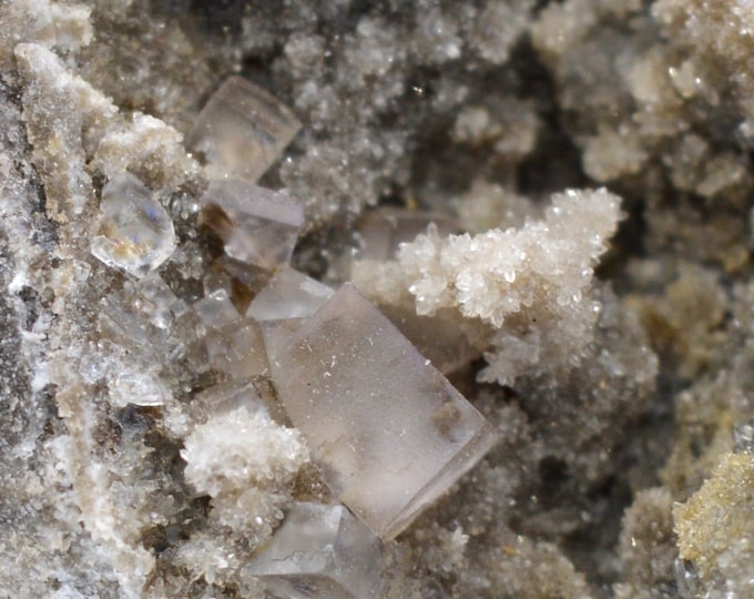Fluorite fluorite 85 grams - Bergheim, Alsace, France