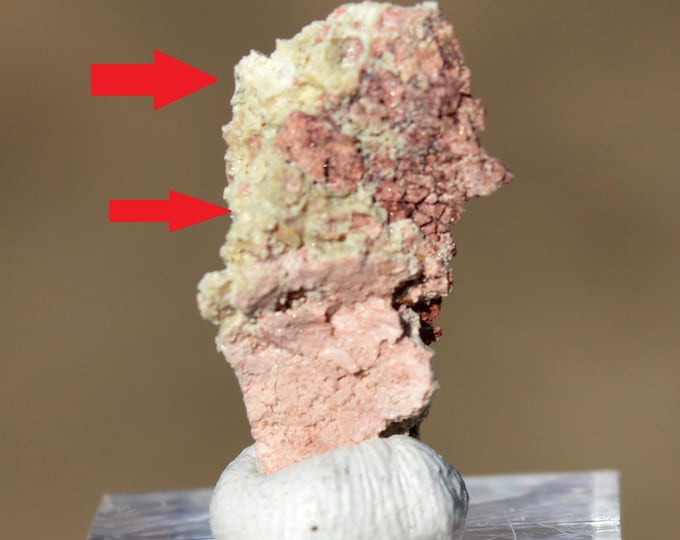 Godovikovite 0.4 grams - Kladno mine, Libušin, Kladno District, Central Bohemian Region, Czech Republic