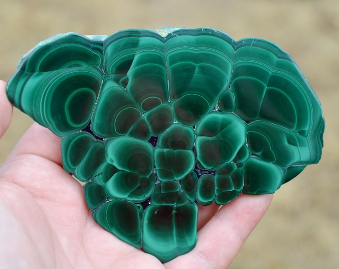 Malachite 152 grams - Kolwezi mining district, Mutshatsha, Lualaba, DR Congo