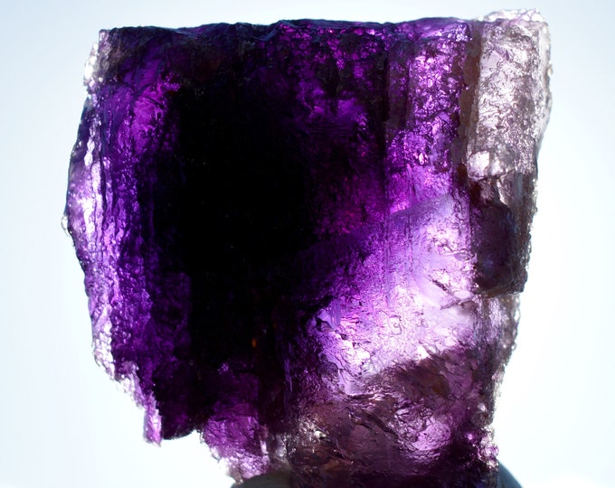 Fluorite 173 grams - Seilles, Andenne, Namur, Wallonia, Belgium