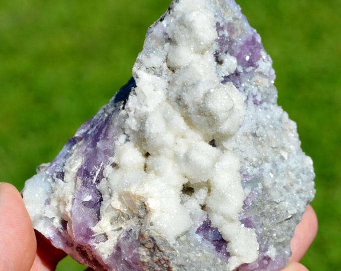 Fluorite & Calcite Baryte 325 grams - Fontsante Mine, Tanneron, Var, France