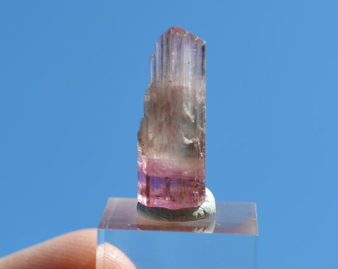 Tourmaline var. Elbaite 2.5 grams - Himalaya Mine, Gem Hill, Mesa Grande Mining District, San Diego County, California, USA