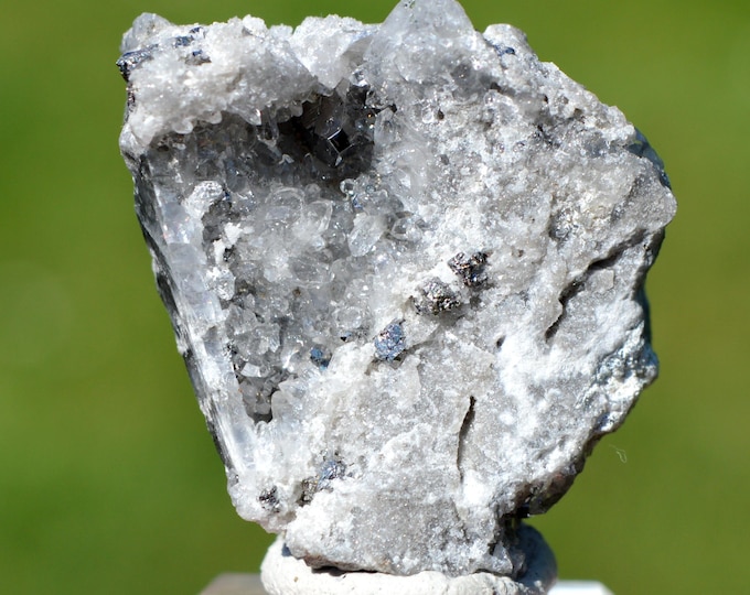 Carrollite & Calcite 28 grams - Kamoya South II Mine, Kamoya, Kambove, Kambove Territory, Haut-Katanga, DR Congo