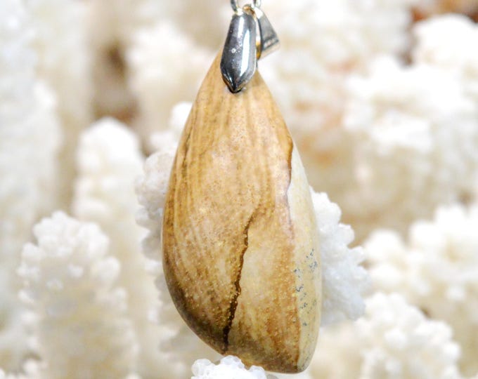 Landscape Jasper 41 carats - natural stone cabochon pendant - Namibia / GC86
