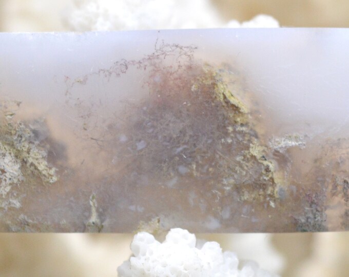 Agate paysage 54 carats - magnet aimant frigo - Indonésie // Ref B73