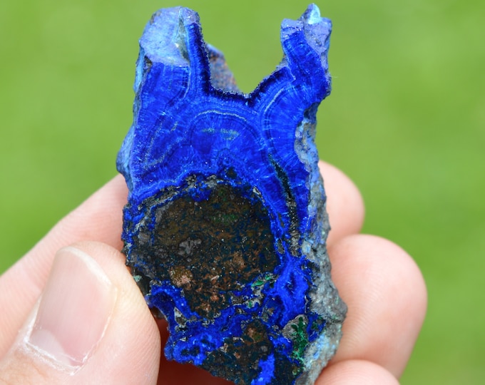 Azurite 33 grams - Rubtsovsk Mine, Rubtsovsky District, Altai Krai, Russia