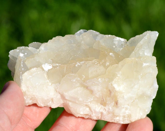 Calcite 272 grams - Dahisar Quarry, Mumbai Suburban District, Salsette Island, Konkan Division, Maharashtra, India