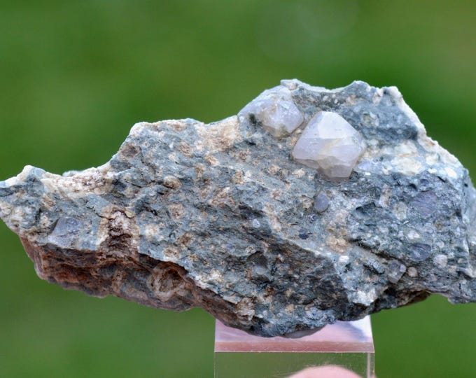 Albite Var. Andesine & Beta Quartz in Esterellite 40 grams - Massif de l'Esterel, Saint Raphael, Var, France