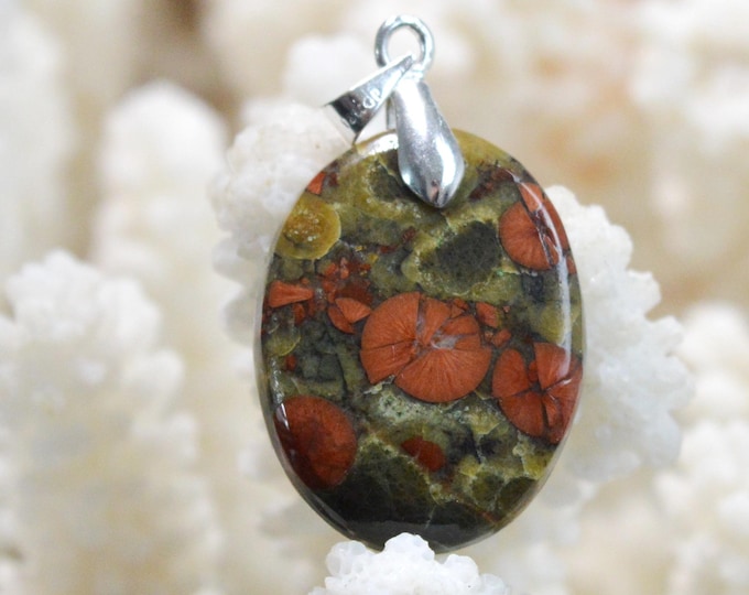 19-carat Peanut Obsidian - Natural Stone Cabochon Pendant - Mexico / FW56