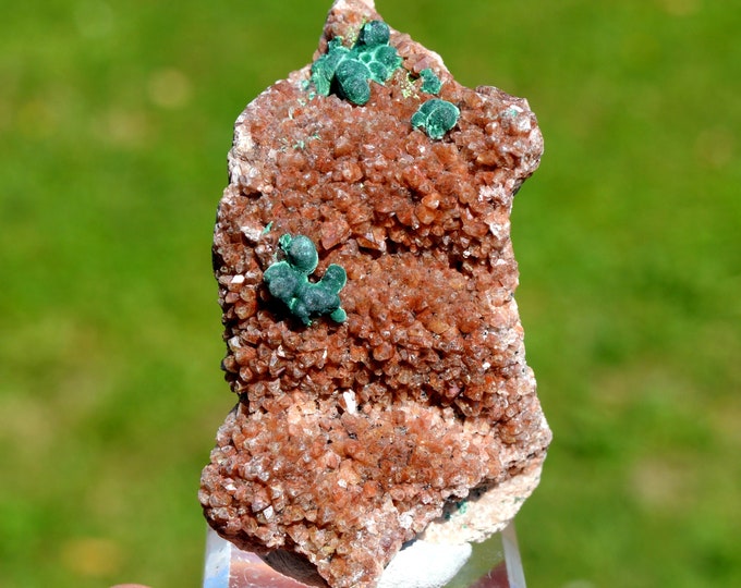 Malachite & Quartz 124 grams - Kambove Territory, Haut-Katanga, DR Congo