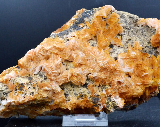 Baryte - 878 grams - Les Dalles Mine, Mibladen mining district, Midelt Province, Drâa-Tafilalet Region, Morocco