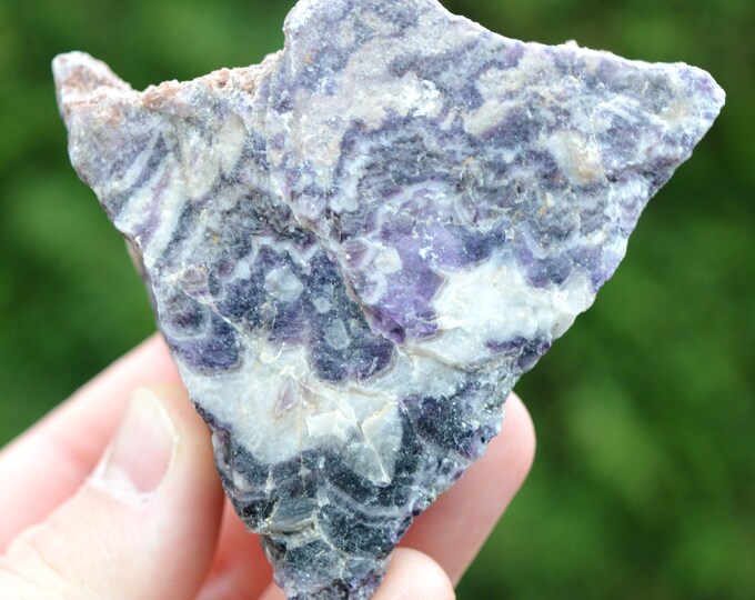 Chevron amethyst - 262 grams - Escout, Le Vernet-Chaméane, Issoire, Puy-de-Dôme, Auvergne-Rhône-Alpes, France