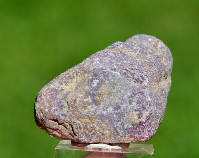 Corundum var. Ruby 23 grams - Fluorescent - Mysore District, Karnataka, India