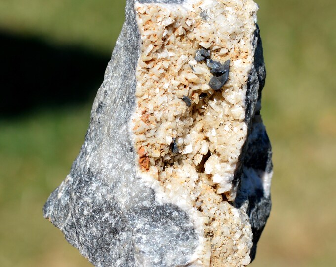 Dolomite & Bournonite 139 grams - Usclas-du-Bosc quarry (Loiras quarry; Pioch Camp quarry), Usclas-du-Bosc, Hérault, Occitanie, France