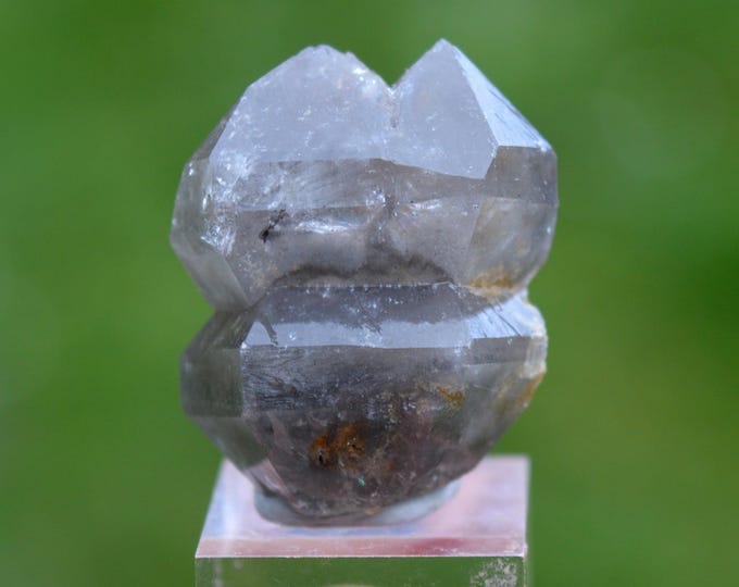 Double-terminated quartz 16.1 grams - Saint-Jean-de-Valériscle, Alès, Gard, Occitanie, France