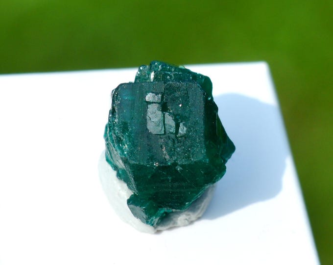 Dioptase 2 grams - Tantara Mine, Shinkolobwe, Kambove Territory, Haut-Katanga, DR Congo