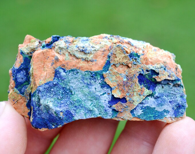 Azurite 64 grams - El Pinar de Bédar, Bédar, Almería, Andalusia, Spain