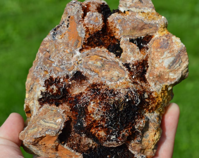 Baryte 1540 grams - Les Redoutières, Chaillac, Le Blanc, Indre, Centre-Val de Loire, France