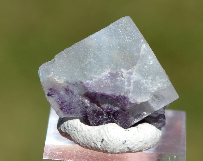 Fluorite 5.8 grams - "Black Hole" Pocket, CO Goethite Hill Claim, Park County, Colorado, USA