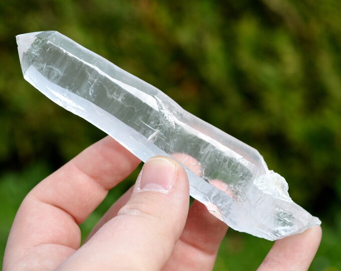 "Laser" Quartz & Black Tourmaline 125 grams - Batatal claim, Marambaia, Caraí, Minas Gerais, Brazil