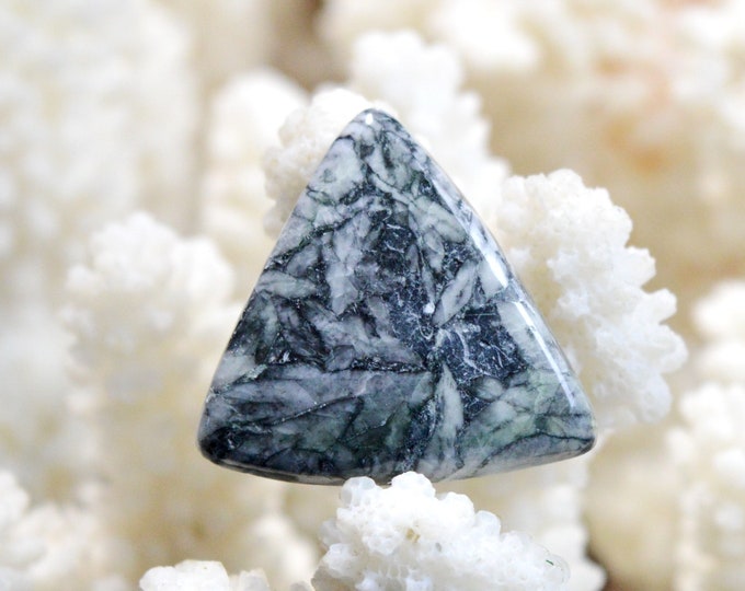 Pinolite 22 carats - natural stone cabochon pendant - Austria / EE44