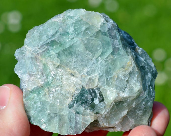 Fluorite 312 grams - La Barre Mine, Saint-Jacques-d'Ambur, Puy-de-Dôme, Auvergne-Rhône-Alpes, France
