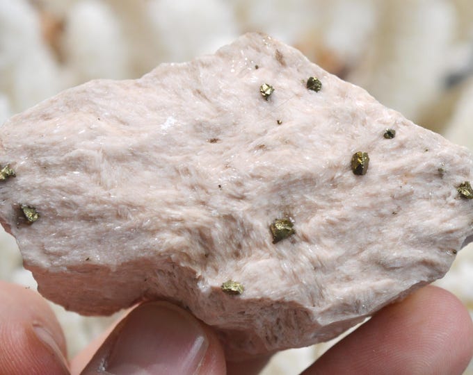 Barite & chalcopyrite 187 grams - Dreislar Mine, Dreislar, Winterberg, Sauerland, North Rhine-Westphalia, Germany