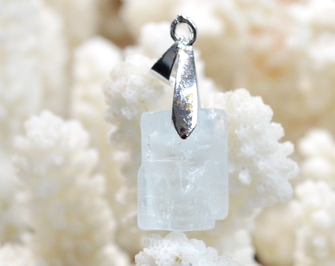 Aigue marine 24 carats - pendentif pierre naturelle - Pakistan / FB2
