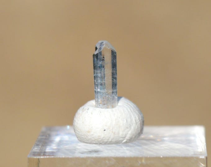 Jeremejevite 0.1 grams - Mile 72, Cape Cross area, Arandis Constituency, Erongo Region, Namibia