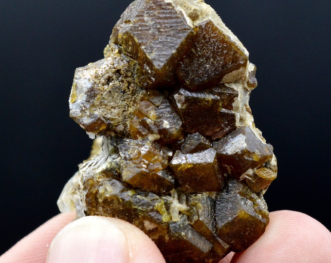 Andradite-Grossular Series Garnet & Quartz 43 grams - Çataldağ, Susurluk District, Balikesir Province, Türkiye