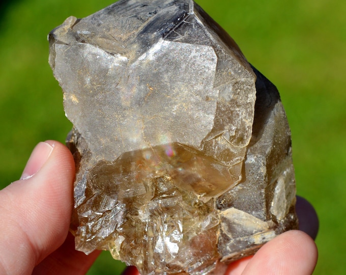 Baryte 476 grams - Puy de Chateix, Royat, Clermont-Ferrand, Puy-de-Dôme, Auvergne-Rhône-Alpes, France