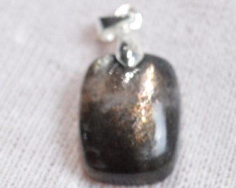 Pierre de soleil 17 carats - pendentif cabochon pierre naturelle - Inde // BF63