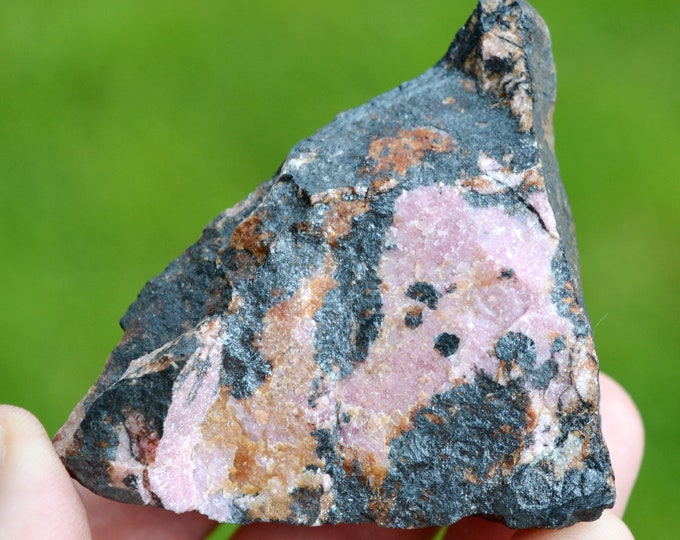 Rhodonite 148 grams - Ampanihy rhodonite deposits, Ampanihy, Atsimo-Andrefana, Madagascar