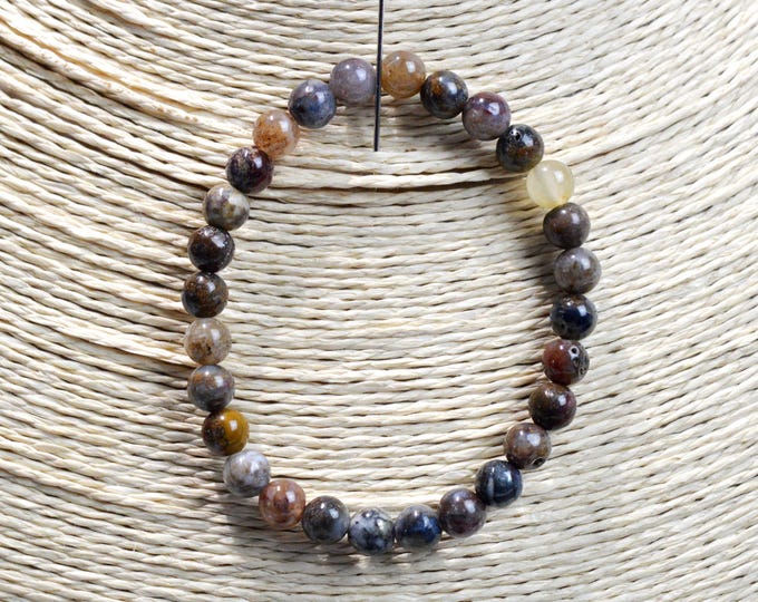 Bracelet - Pietersite - 6 mm beads - Namibia