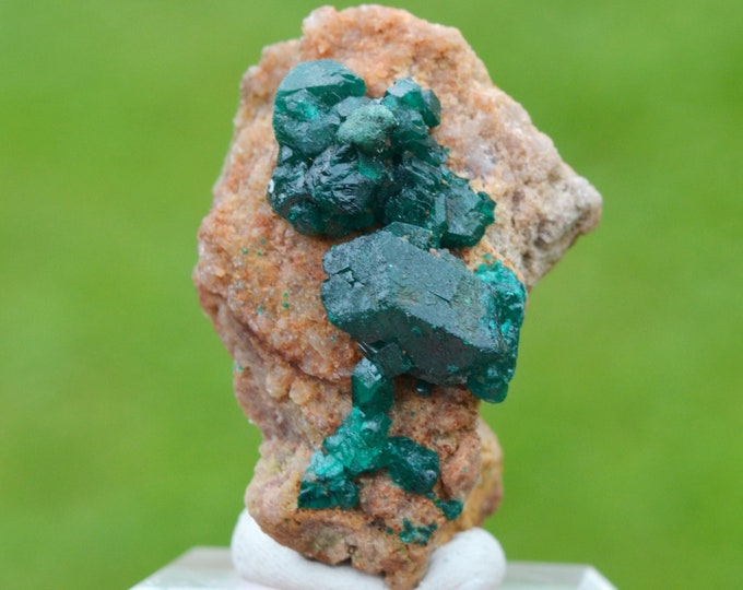 Dioptase 38 grams - Tantara Mine, Shinkolobwe, Kambove Territory, Haut-Katanga, DR Congo