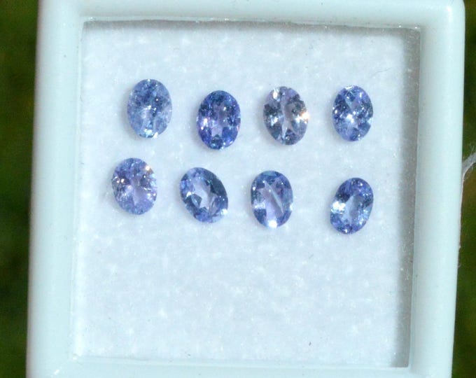 8x Zoisite var. Tanzanite 1.22 carats - Tanzania