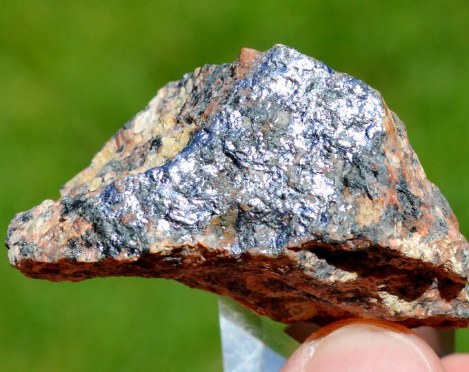 Molybdenite 52 grams - Château-Lambert, Mélisey, Lure, Haute-Saône, Burgundy-Franche-Comté, France