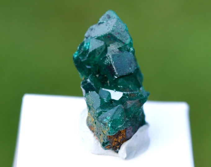 Dioptase 3 grams - Tantara Mine, Shinkolobwe, Kambove Territory, Haut-Katanga, DR Congo