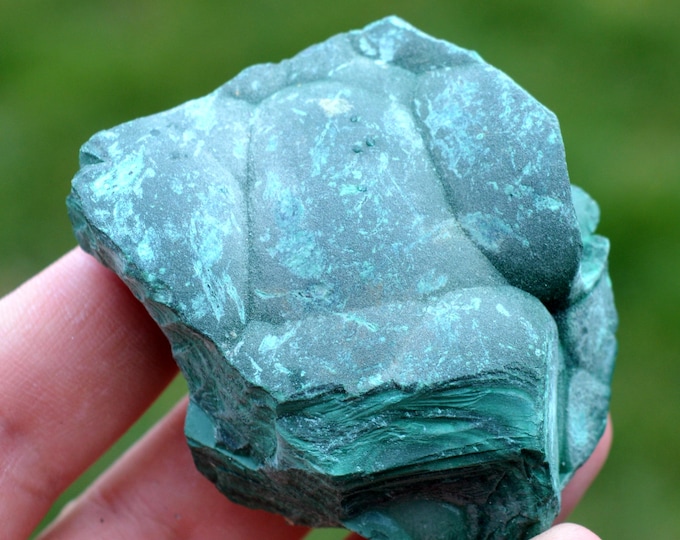 Malachite 208 grams - Lubumbashi, Haut-Katanga, DR Congo