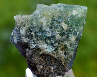 Fluorite 74 grams - Seilles, Andenne, Namur, Wallonia, Belgium