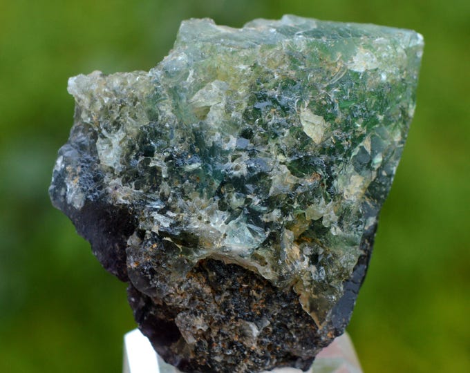 Fluorite 74 grams - Seilles, Andenne, Namur, Wallonia, Belgium