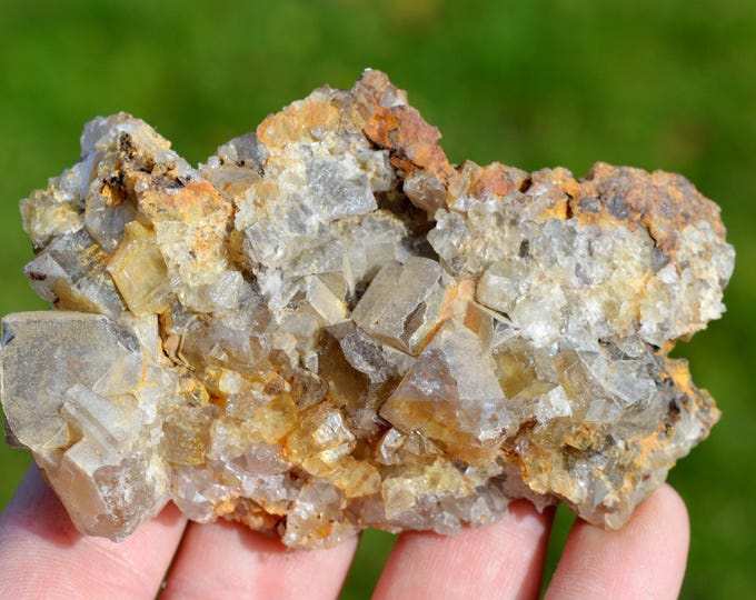 Fluorite 189 grams - Versilhac, Yssingeaux, Haute-Loire, Auvergne-Rhône-Alpes, France