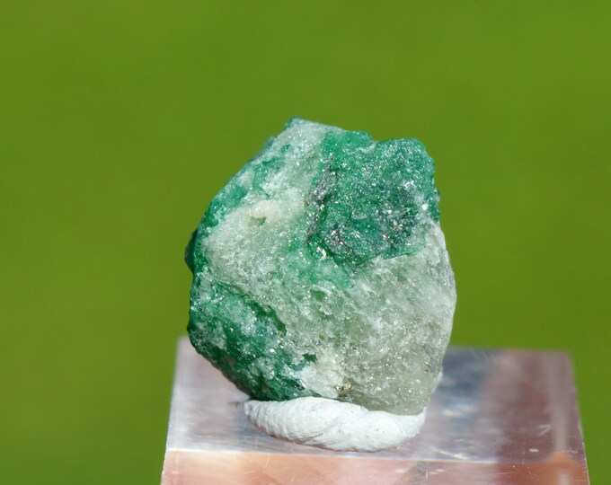 Beryl var. Emerald 12.9 carats - Gujar Killi Emerald Deposit, Shangla District, Khyber Pakhtunkhwa Province, Pakistan