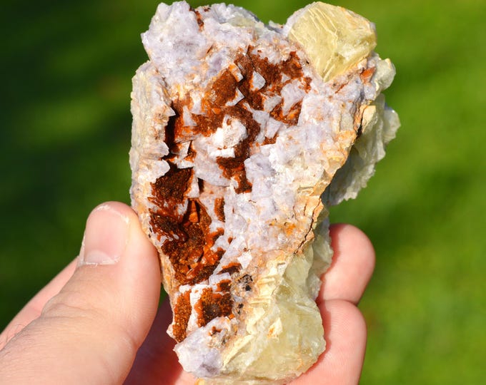 Baryte 349 grams - Les Redoutières Mine, Chaillac Mines, Chaillac, Le Blanc, Indre, Centre-Val de Loire, France
